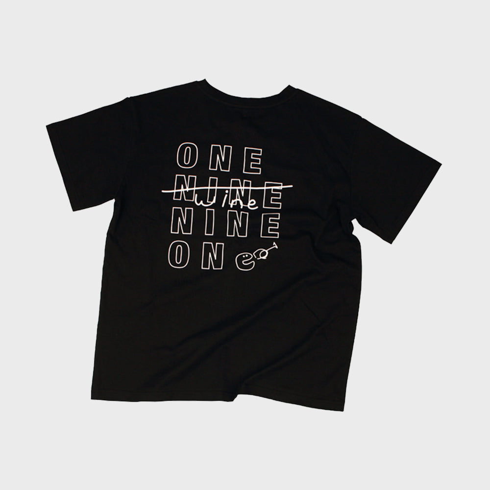 [UNISEX] 1wine91 TEE_BLACK