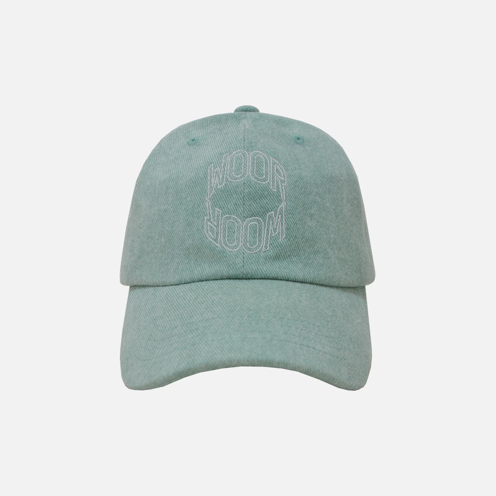 WASHED GREEN CURVE CAP (LIMITED)