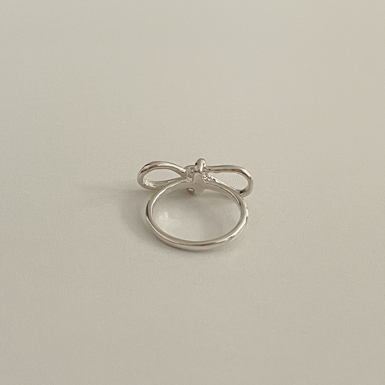 ribbon knot ring