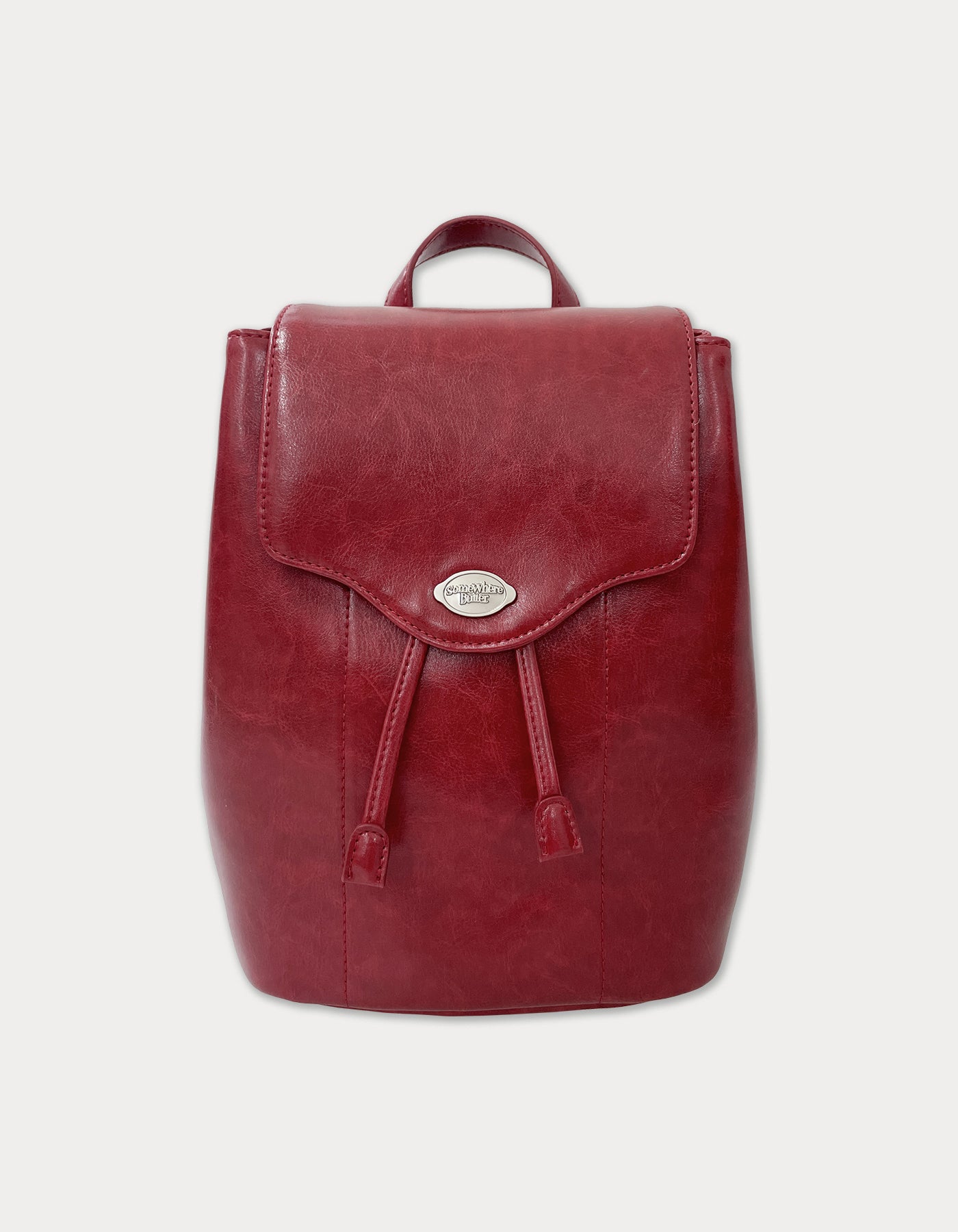 fle backpack - vintage red