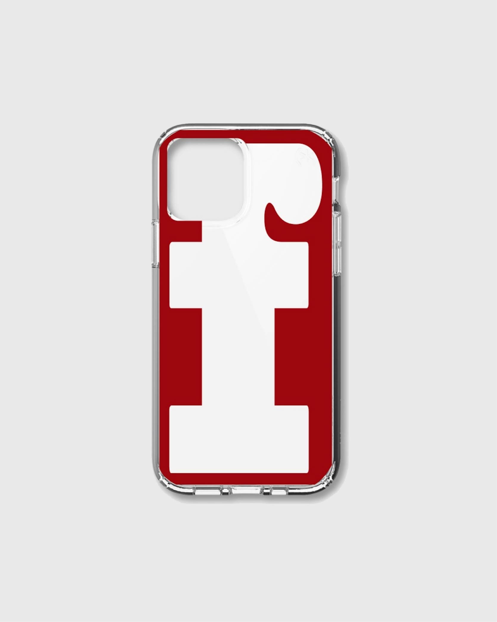  [unfold] Alphabet jelly case - F, red