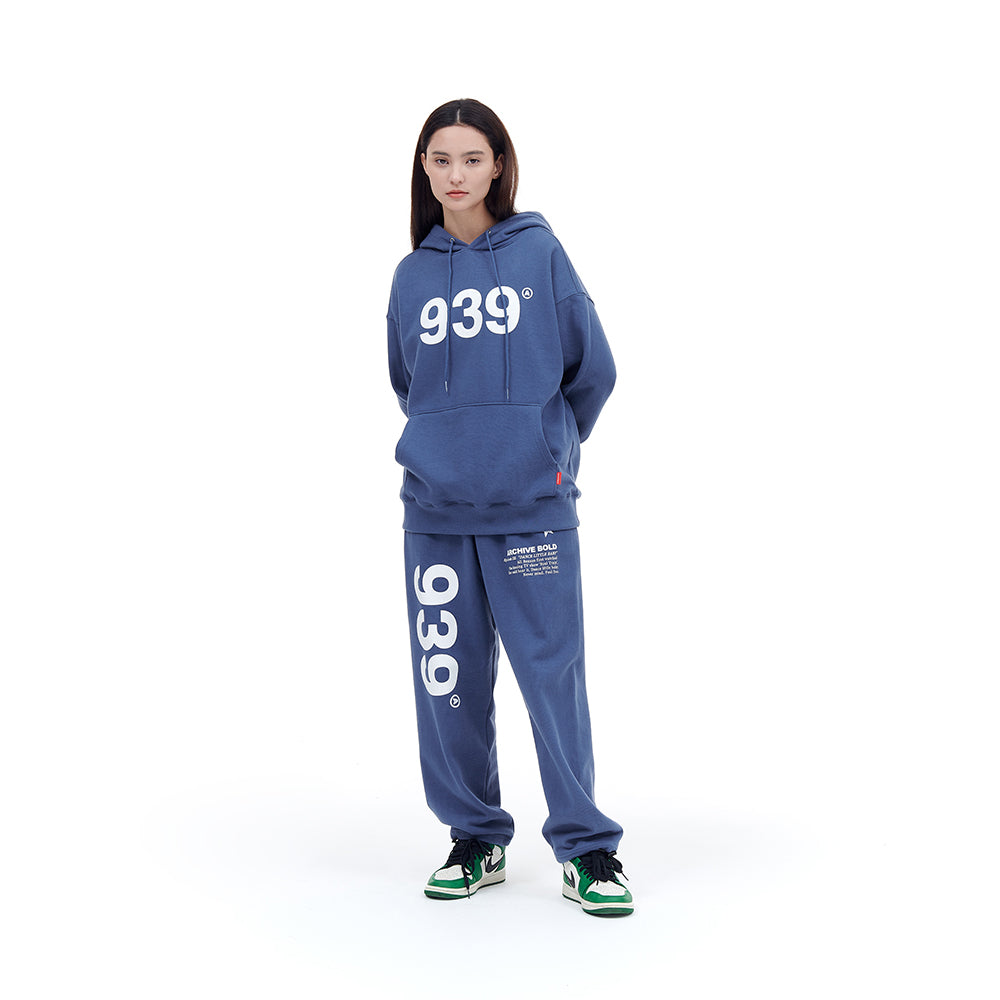 939 LOGO HOOD (BLUE)