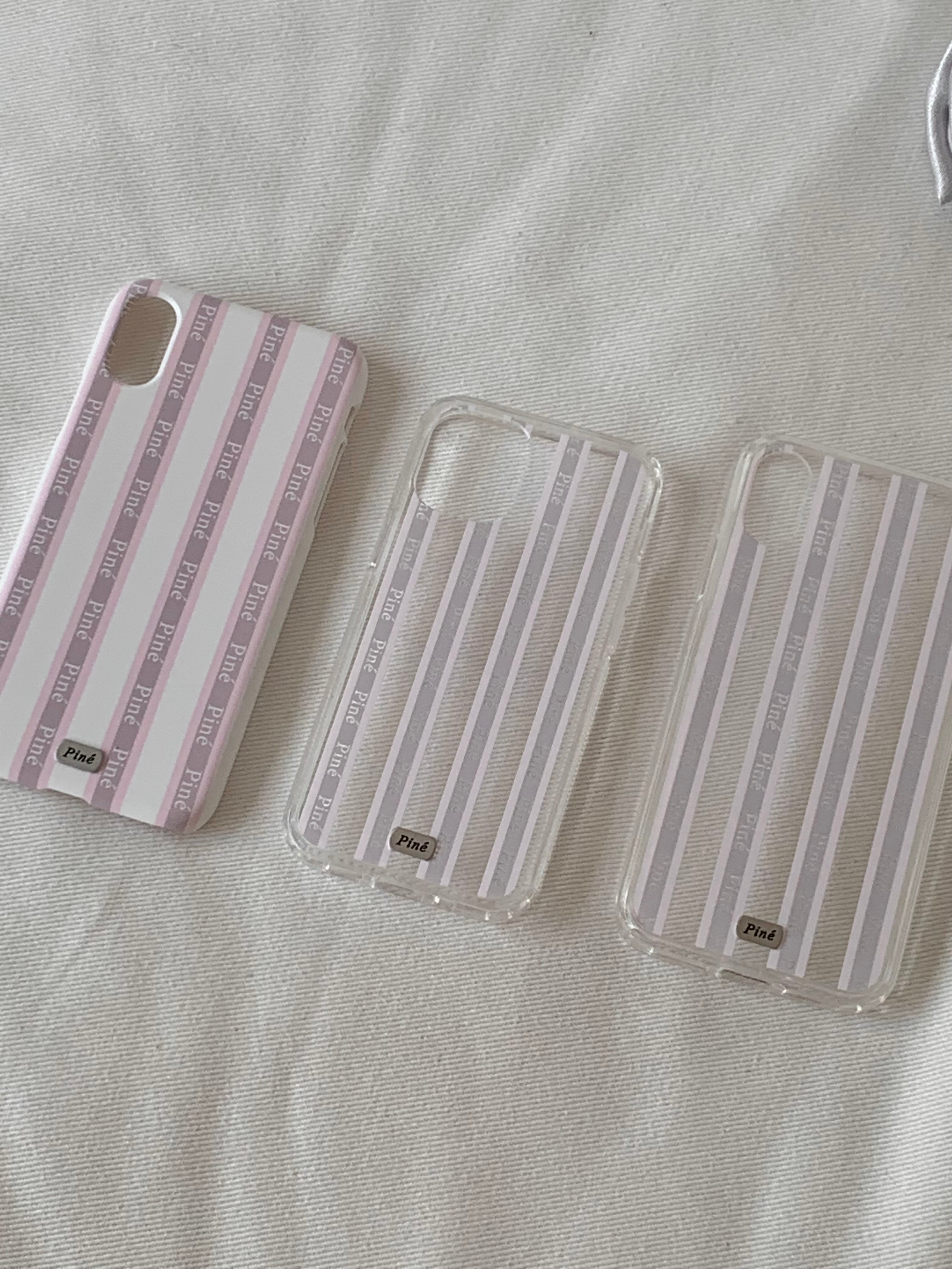 Summer stripe case (hard, jell hard)