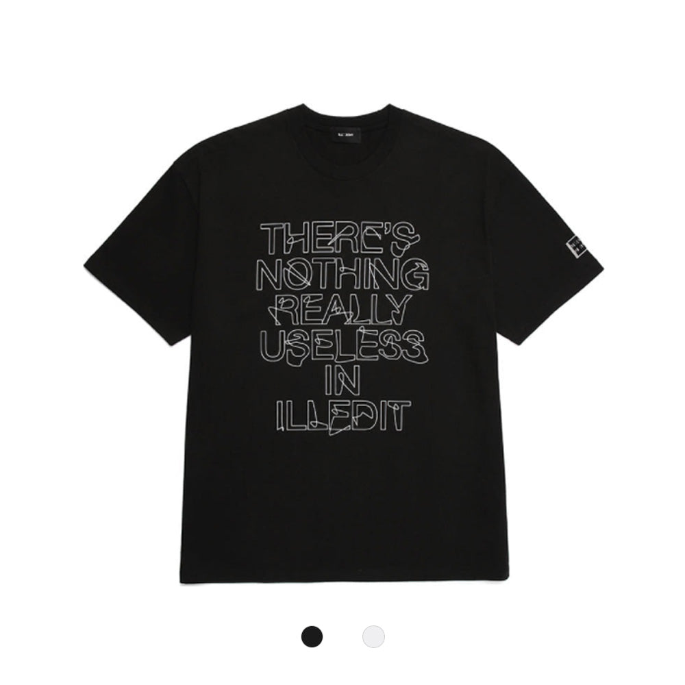 [ILLEDIT] PRICE TAG POINT T-SHIRT 2COLOR