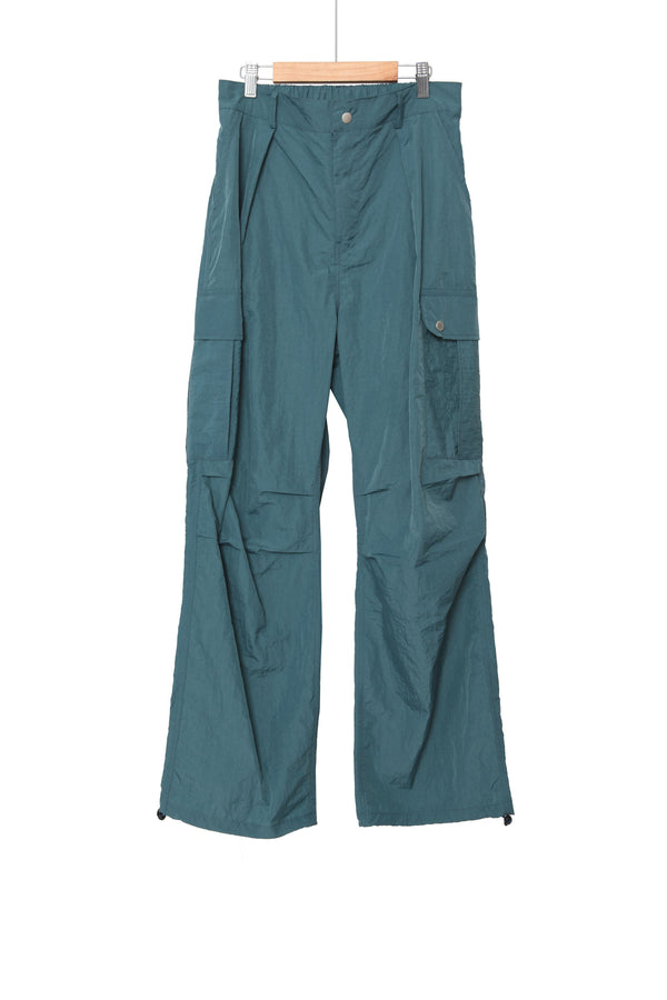 Snap Wide Cargo Pants