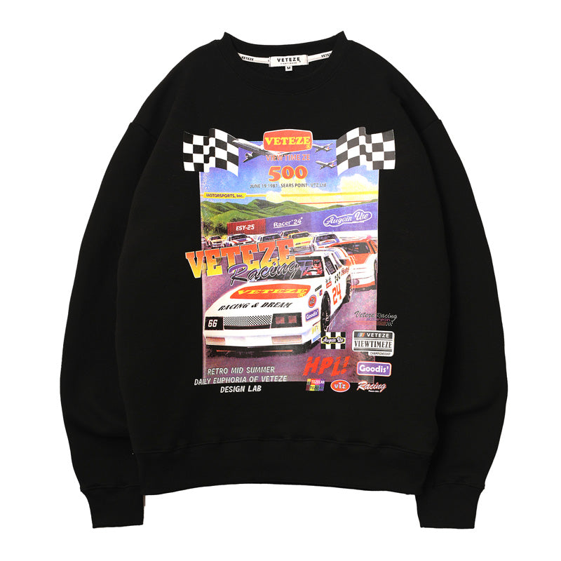 Classic Racing Sweatshirt (4 color)