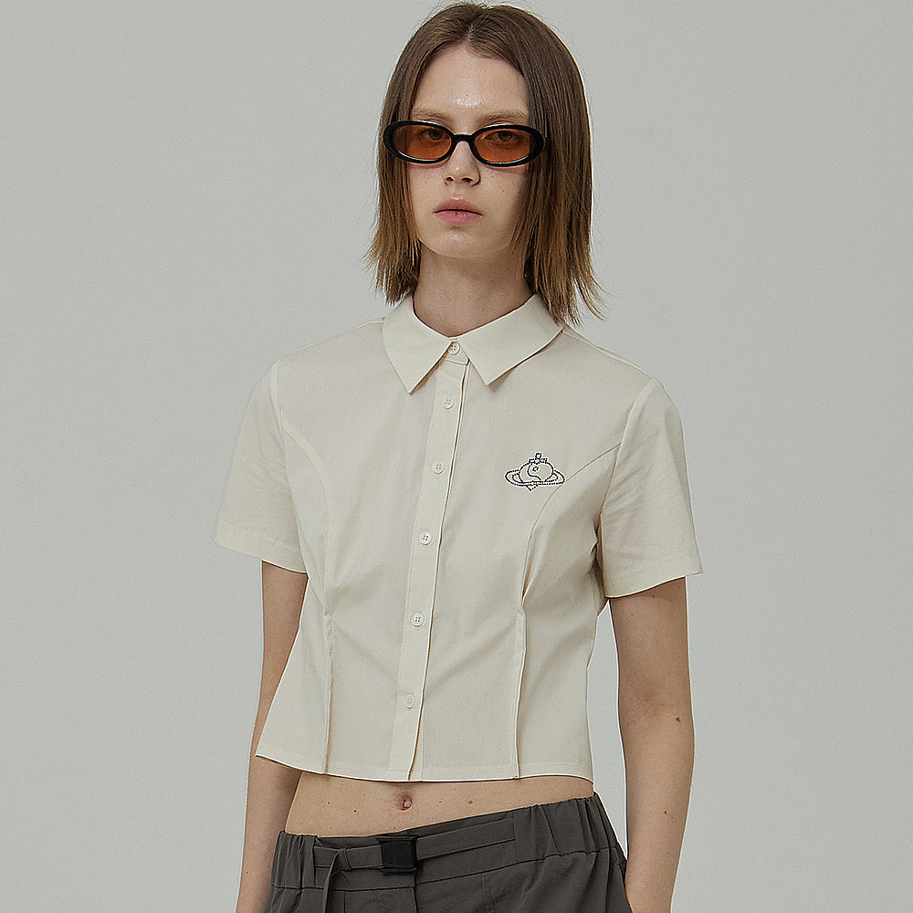 FOLD SHIRT IN CREAM