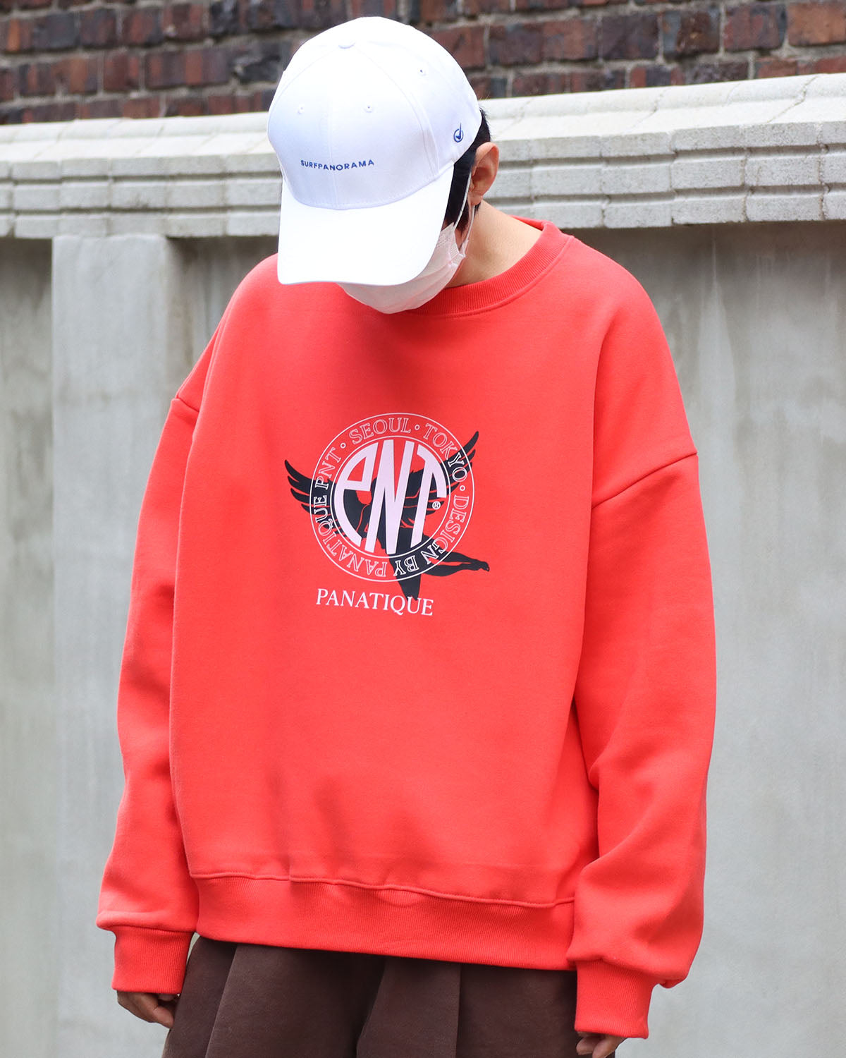 Overfit Panatique Logo Sweatshirt_2color