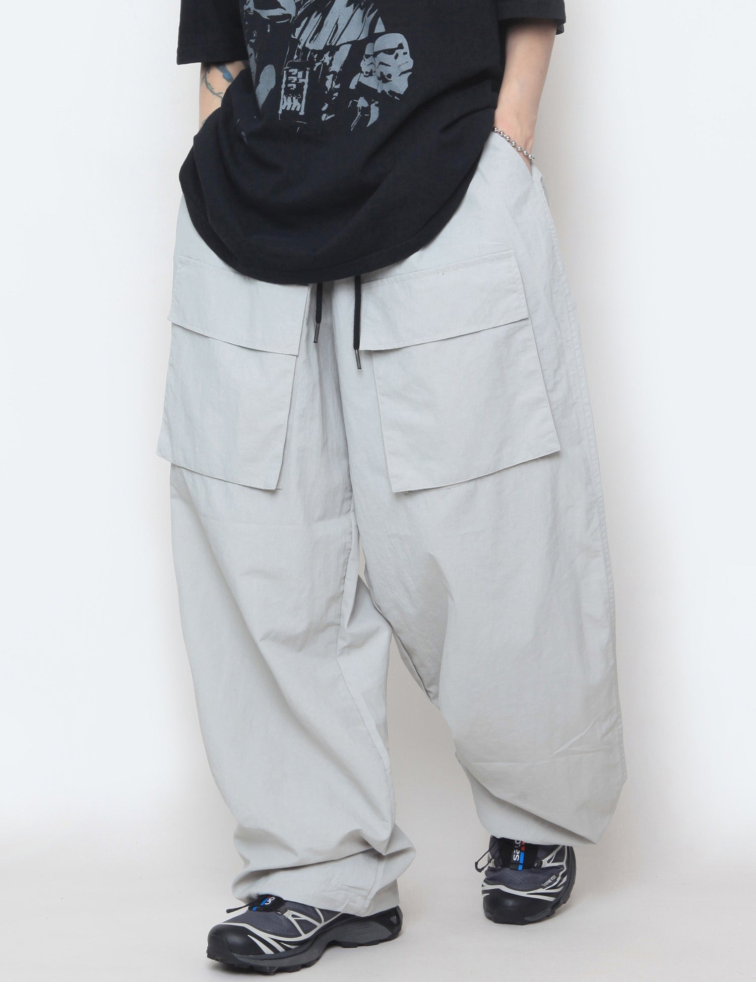 Washa pocket string pants