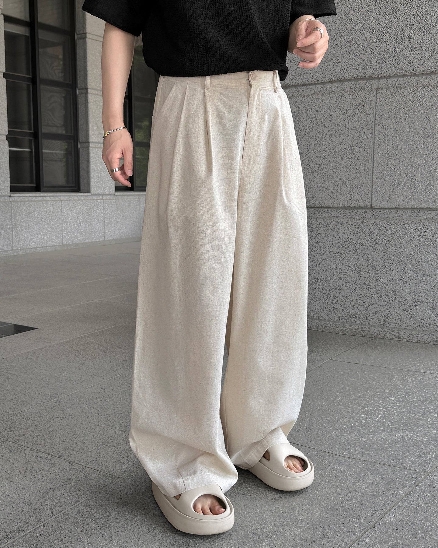 Knits Linen Slacks