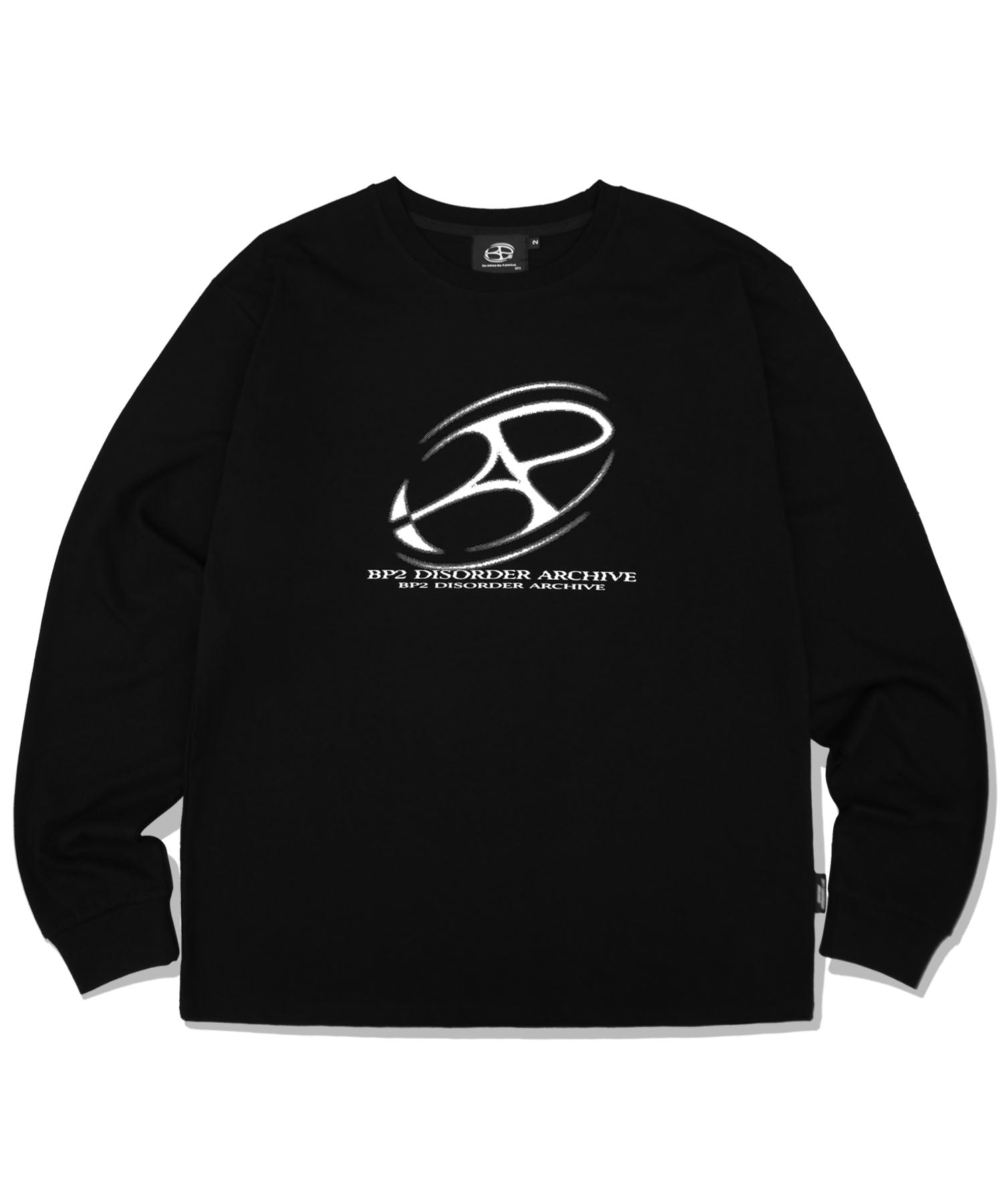 BIG GRAPHIC LOGO LONG SLEEVE BLACK