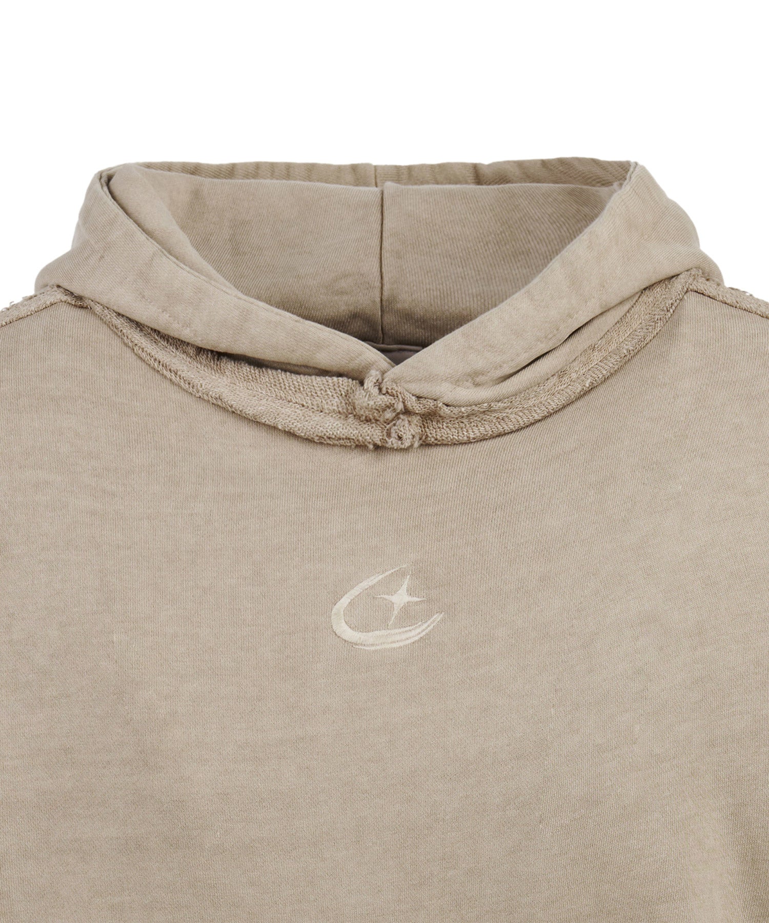 RAW EDGE SYMBOL WASHING HOODIE_BE