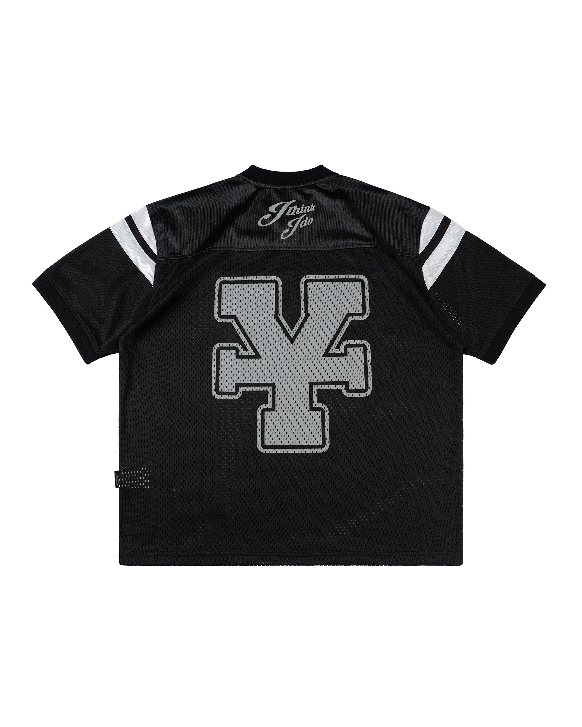 Logo Football Jersey - Black