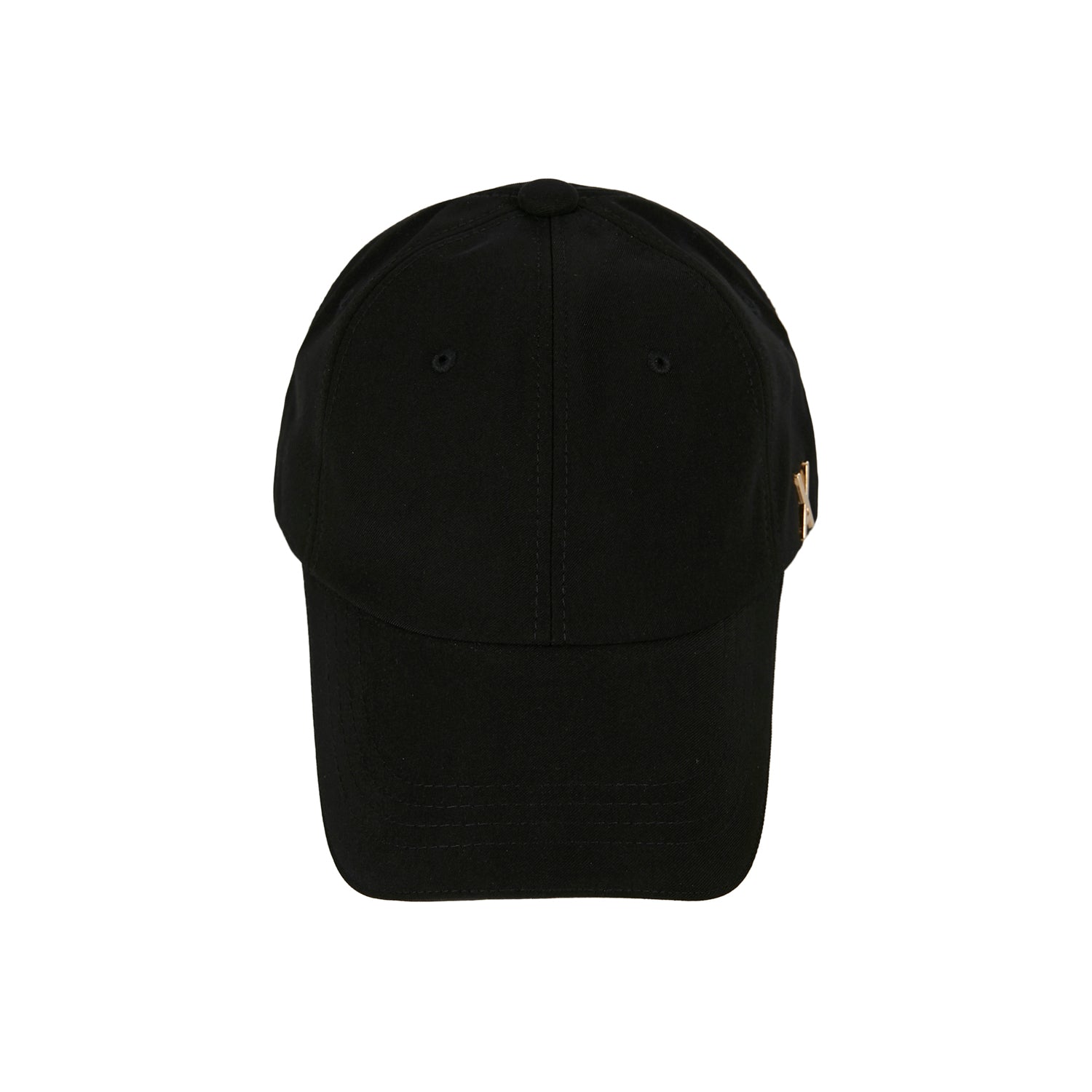 Gold stud over fit ball cap