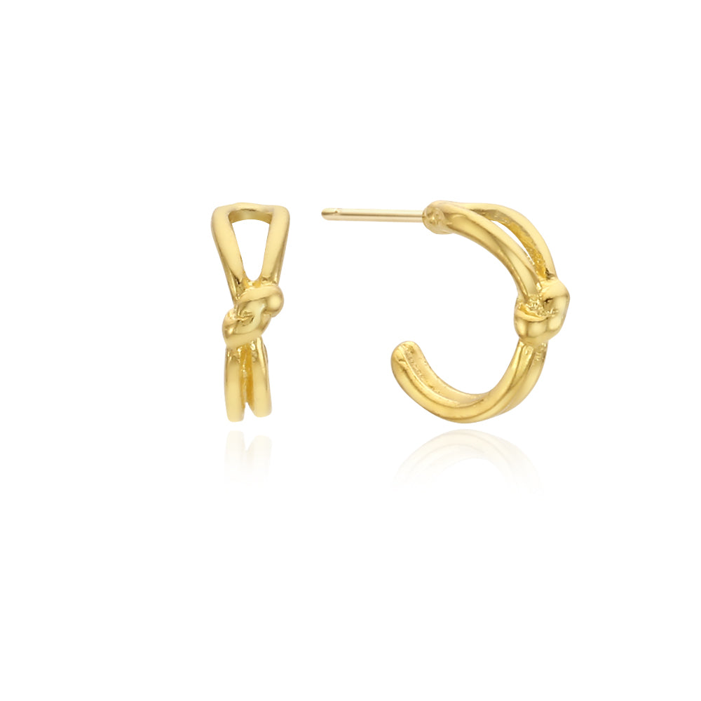knotted earring