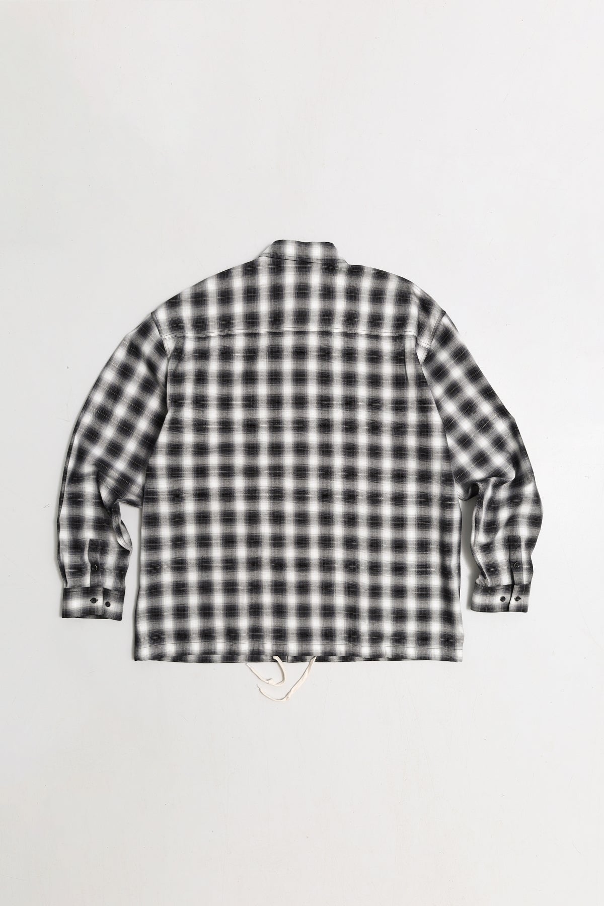 OMBRE POCKET SHIRKET(SHIRTS JACKET)-MARS BLACK