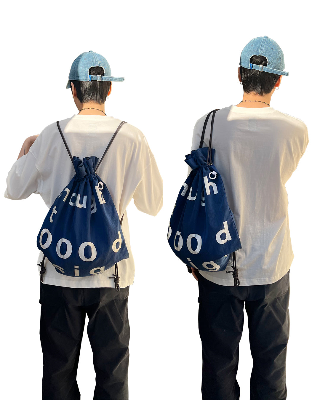 000 Design Gym Sack / Black