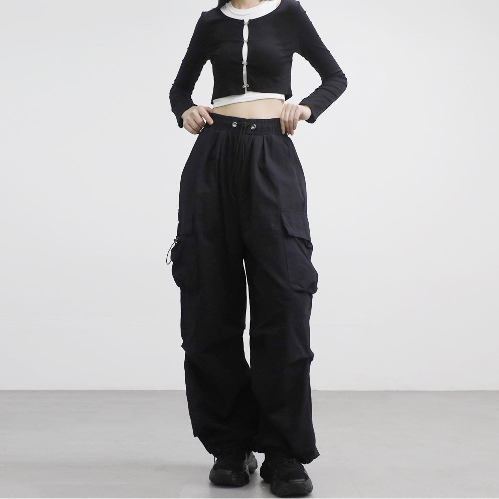 Gala Pintuck Cargo Pants