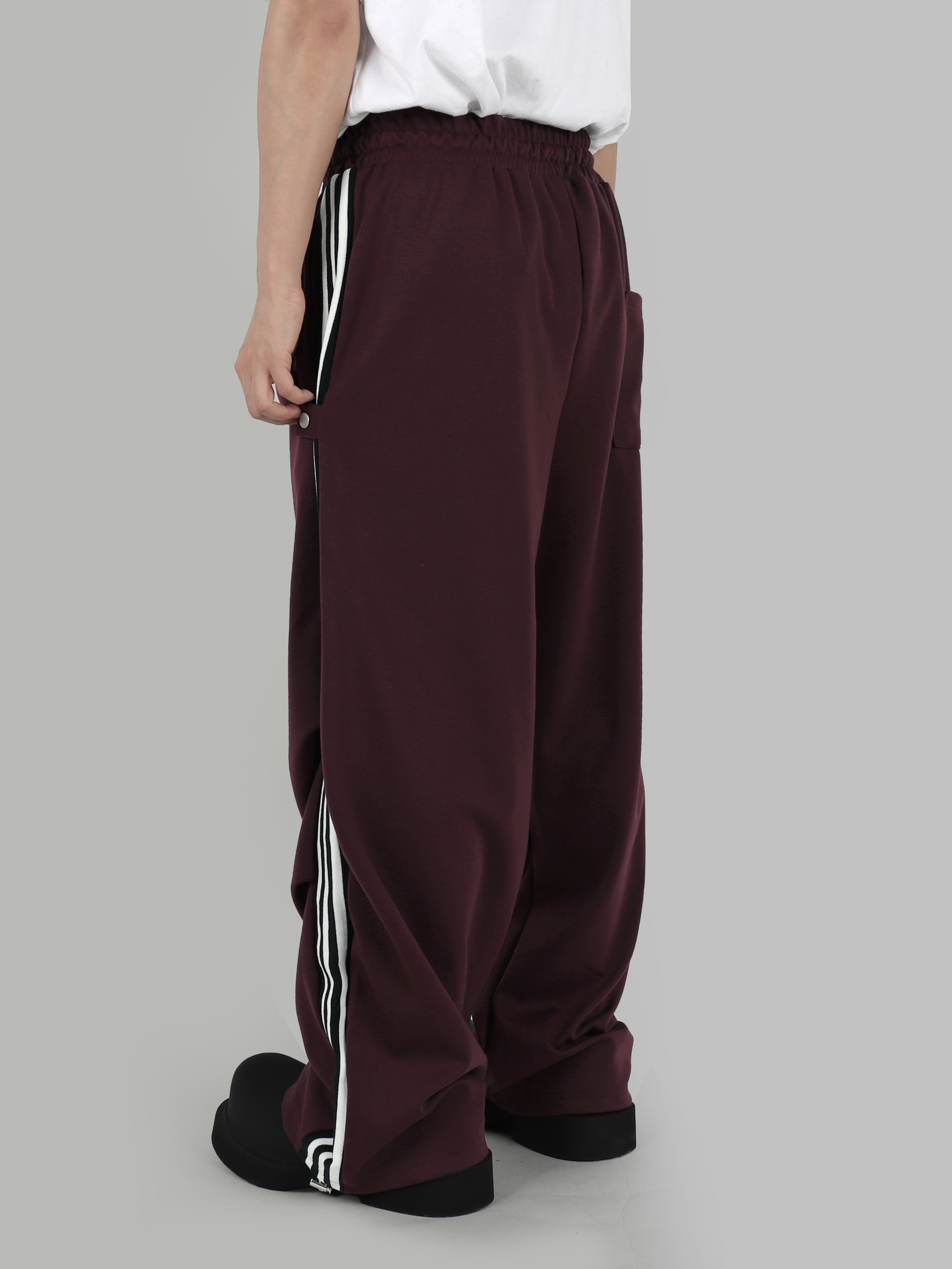 Snap track pants