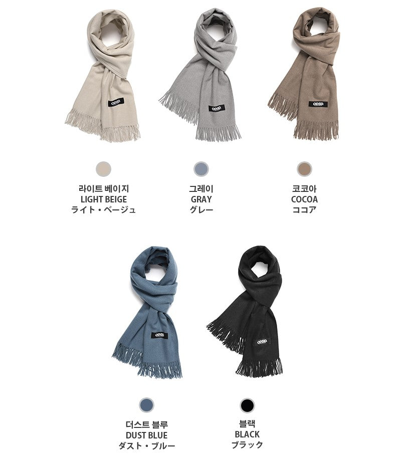 ODSD BASIC KNIT MUFFLER - 21COLOR