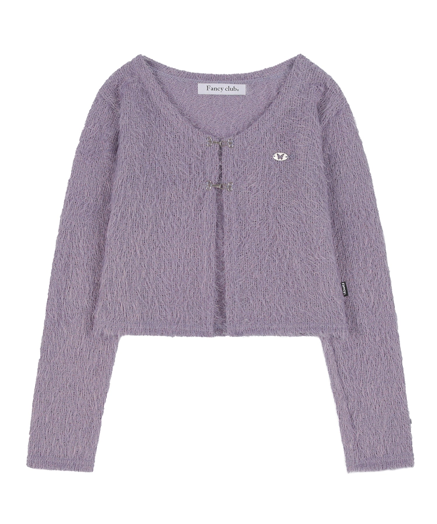 [NF] BOOKLE HOOK CARDIGAN (PURPLE)_F23QZ264