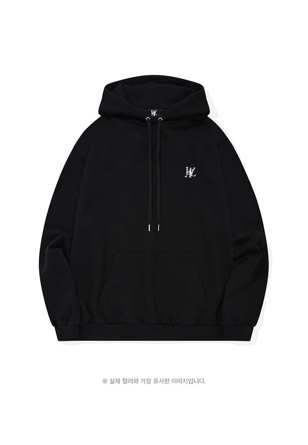 Signature standard hoodie - BLACK