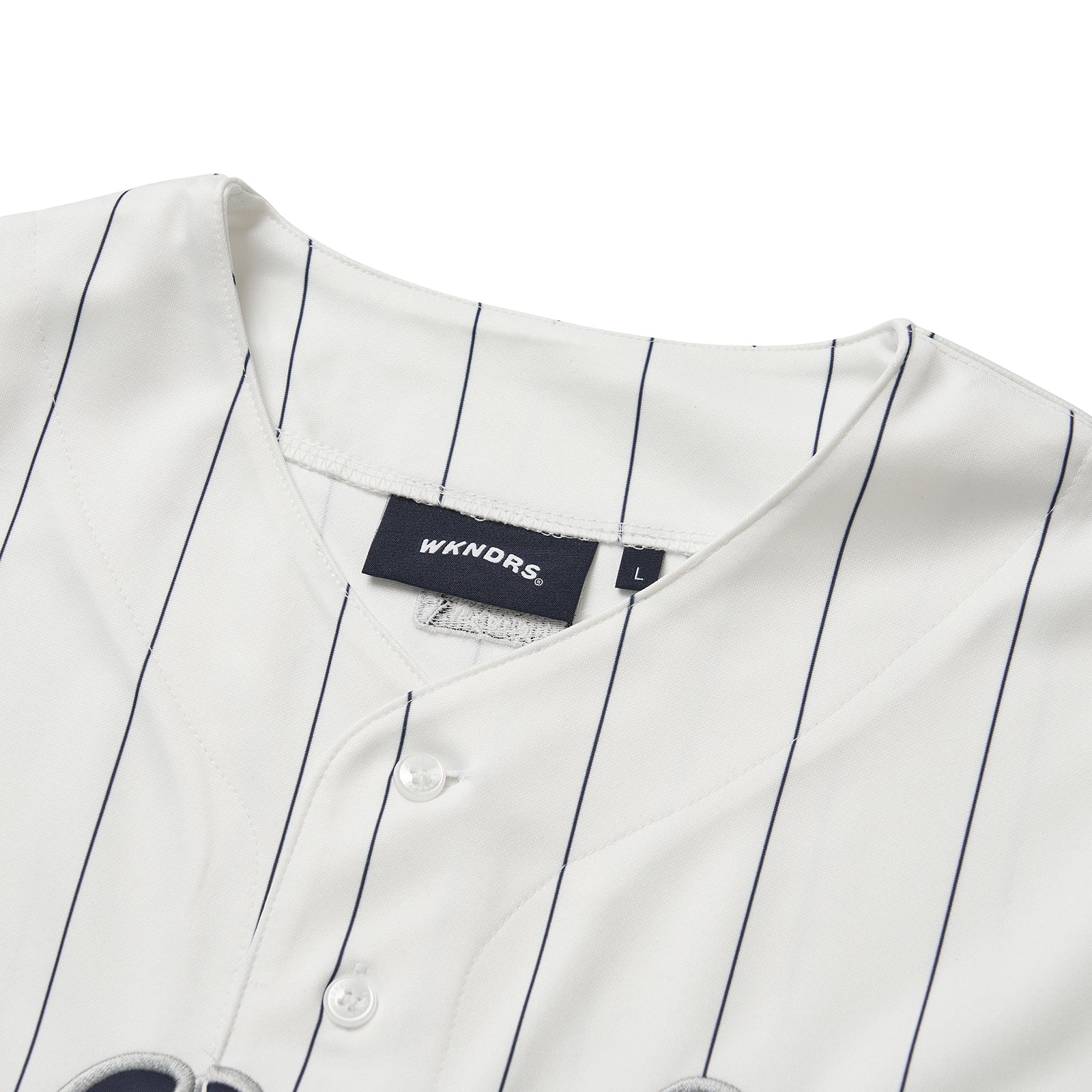 BASEBALL SCRIPT JERSEY (WHITE)