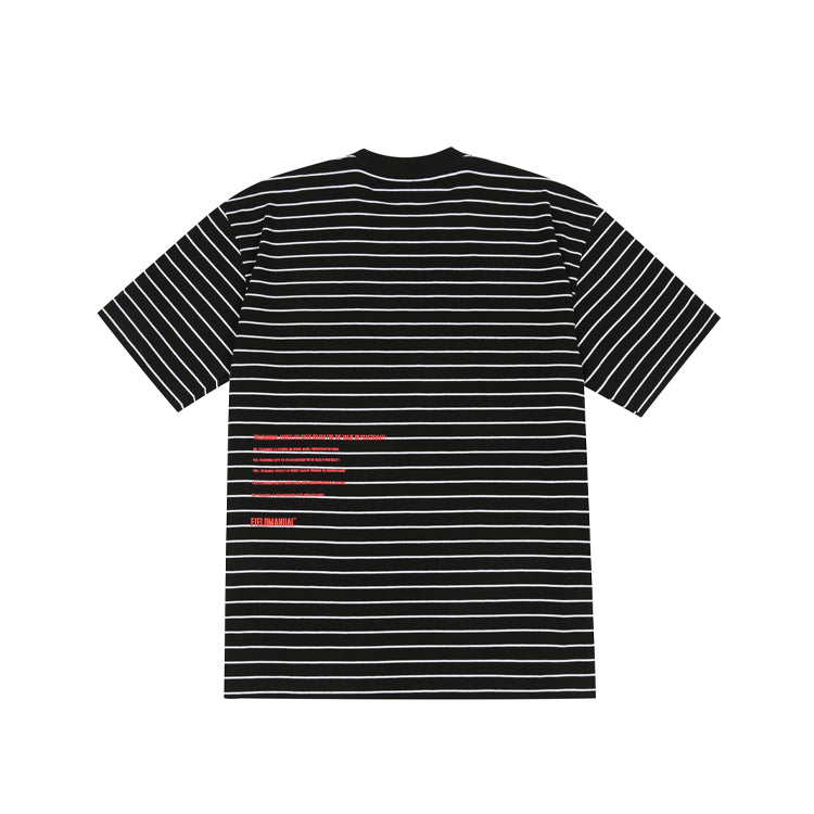 UNIT STRIPE TEE black