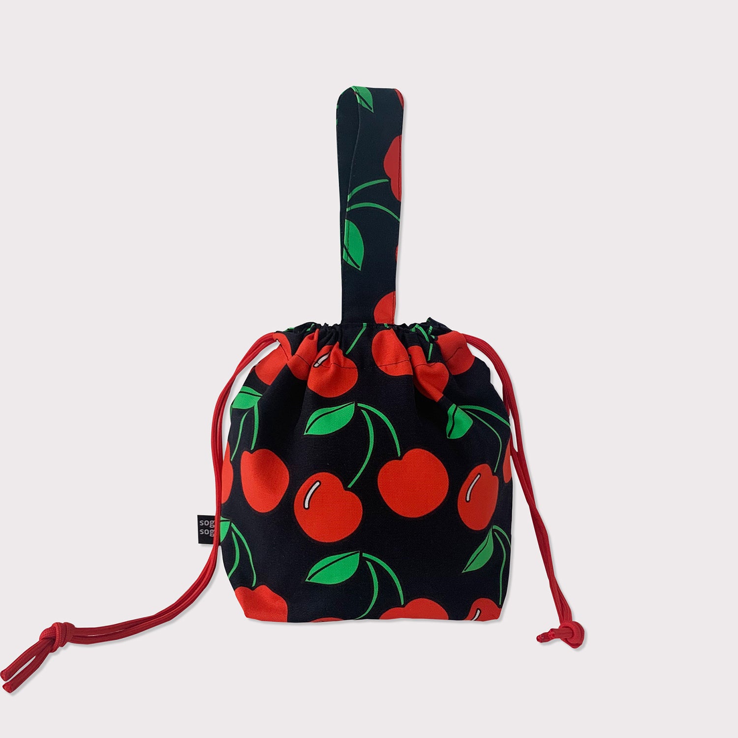 cherry string bag