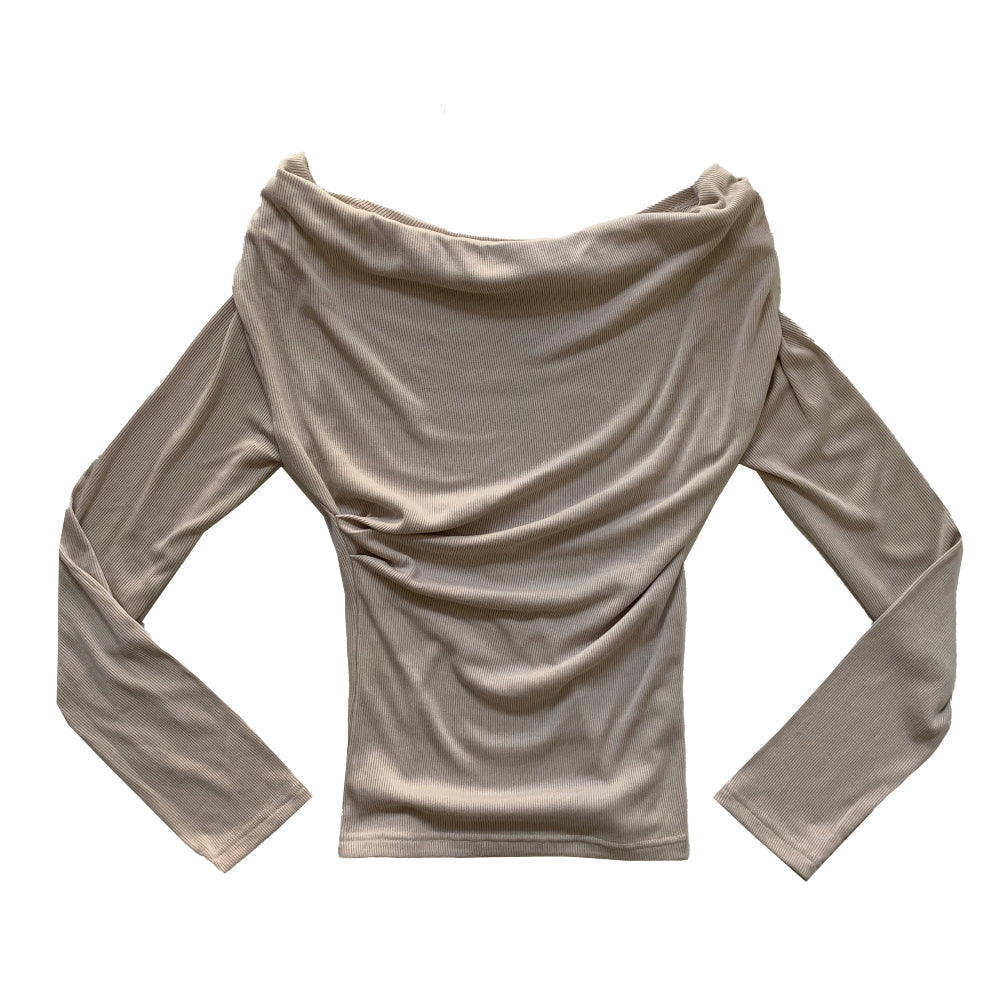 Drape shirring T