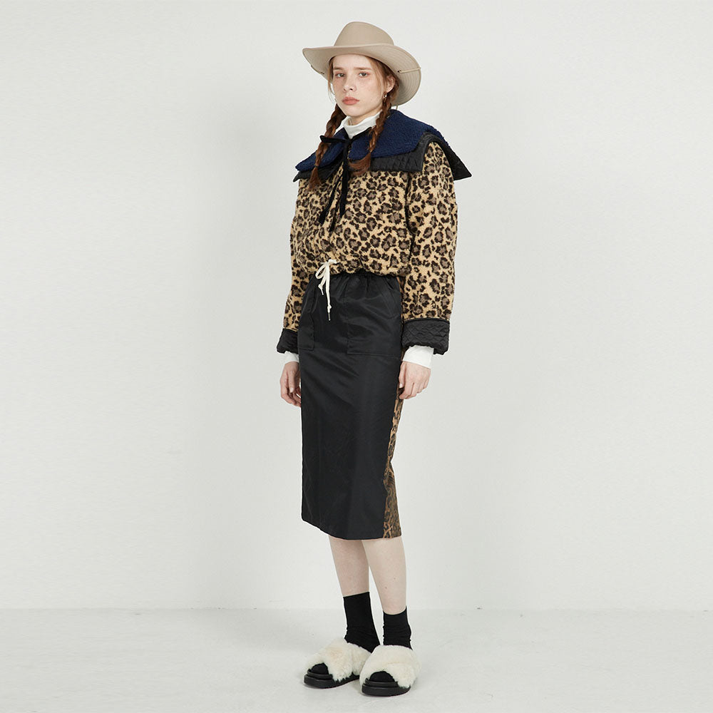 TEDDY BLOUSON_leopard