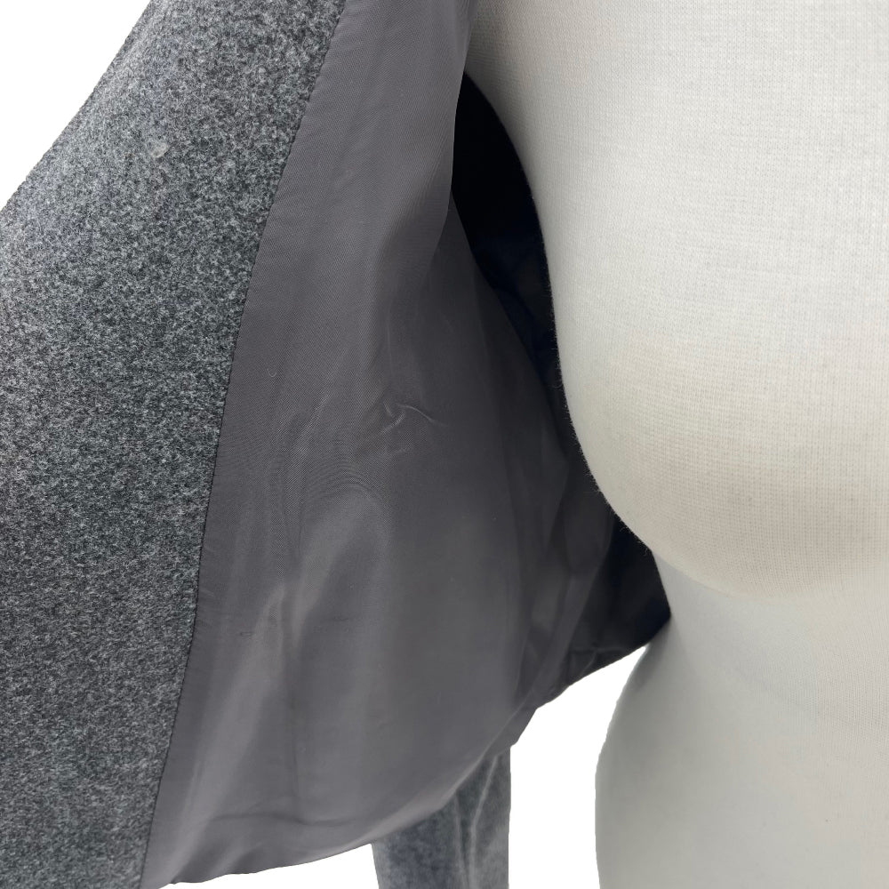 Minimal collar zipper short coat jacket (4 colors)