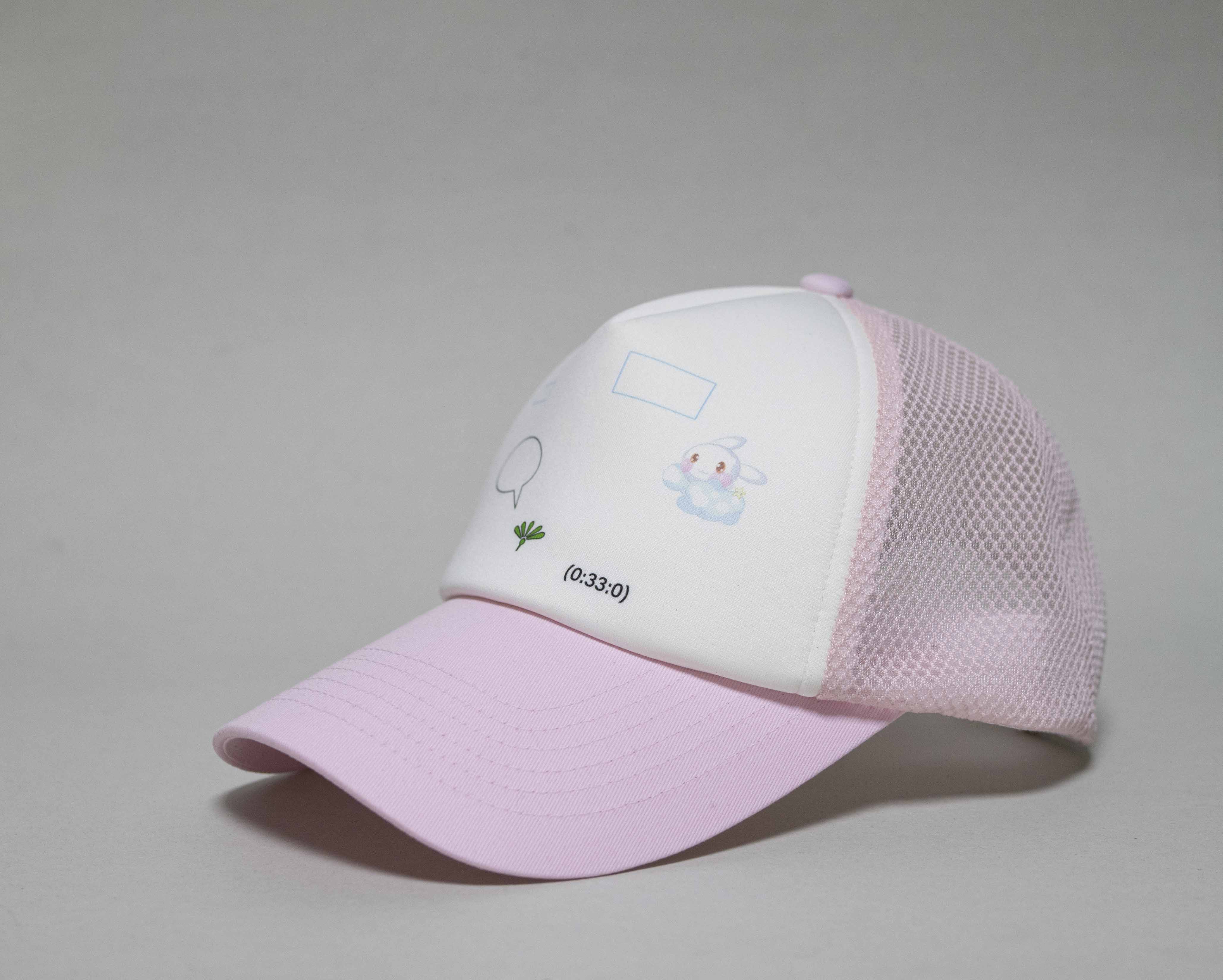 0:33:0 mesh cap_pink