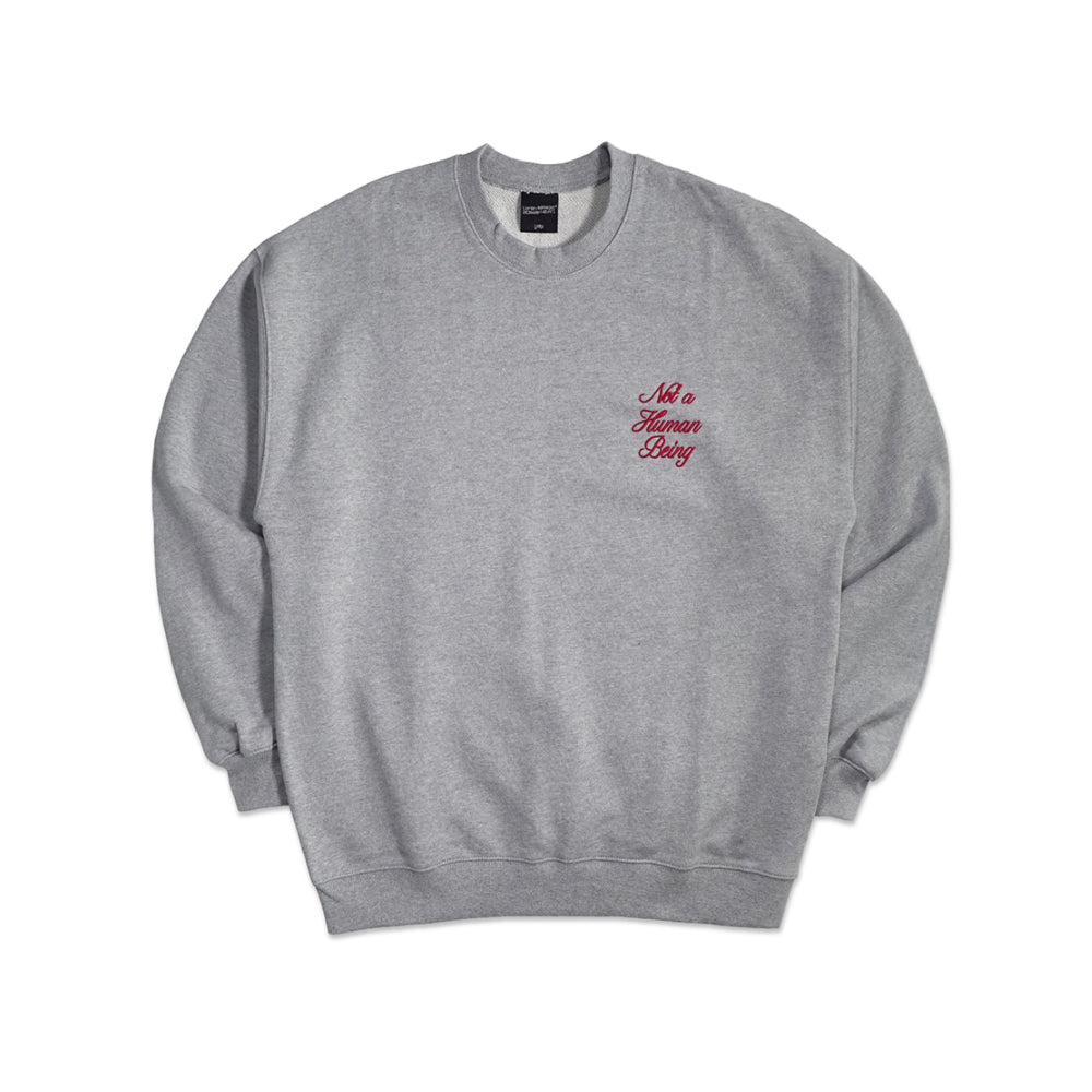 New Basic Script Crewneck Shirts (3color)