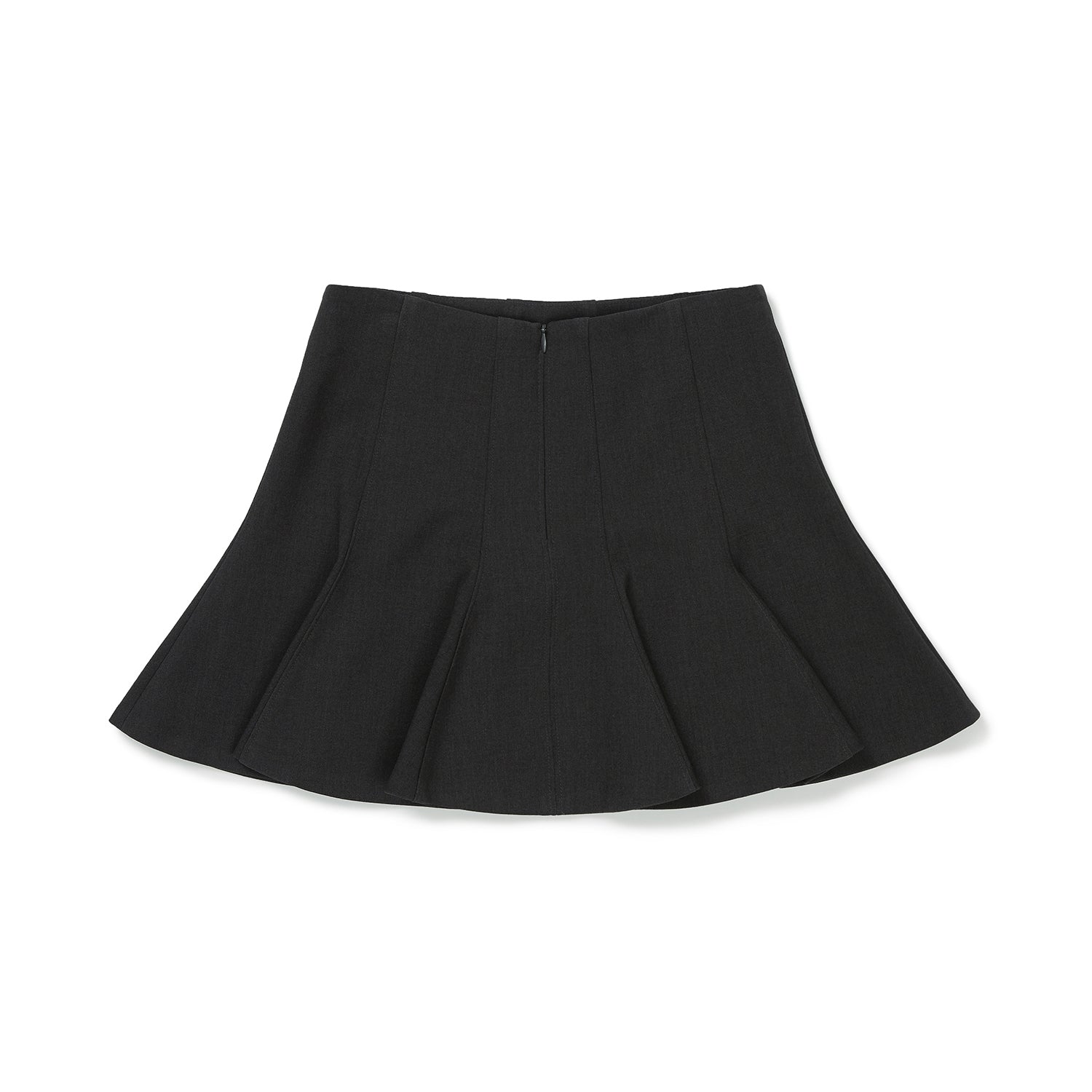 クラシックゴアミニスカート / Classic Gored Miniskirt [CHARCOAL]