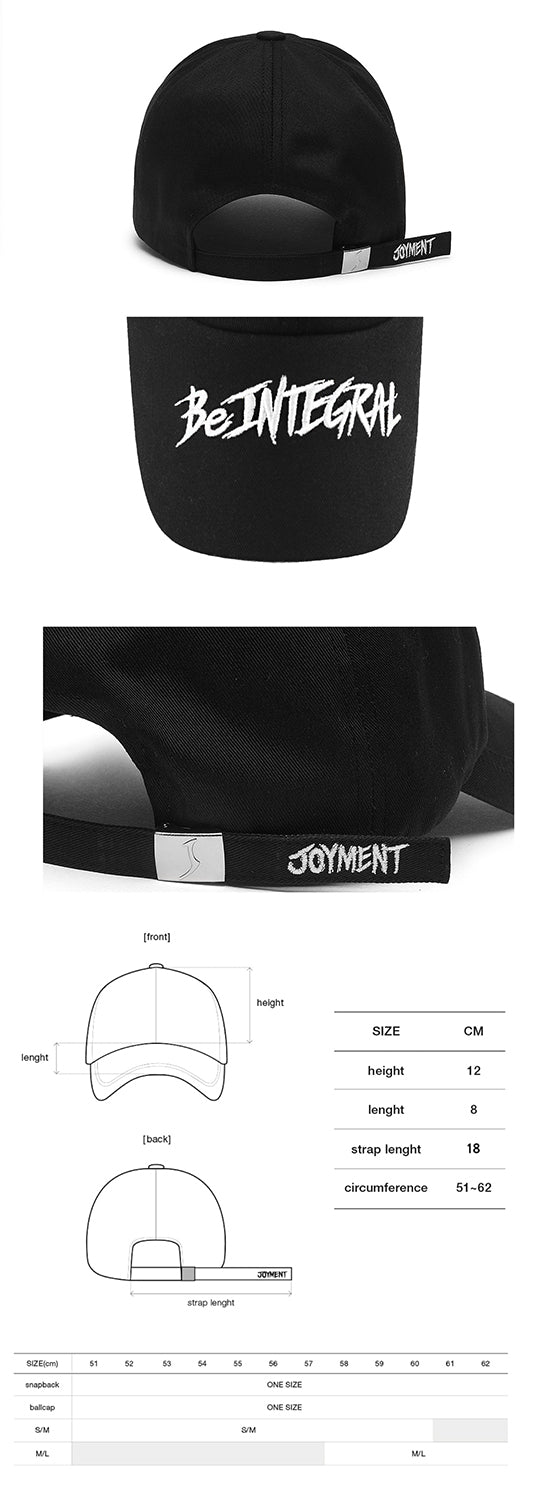 JOYMENT - BALL CAP COTTON VISOR FONT-01