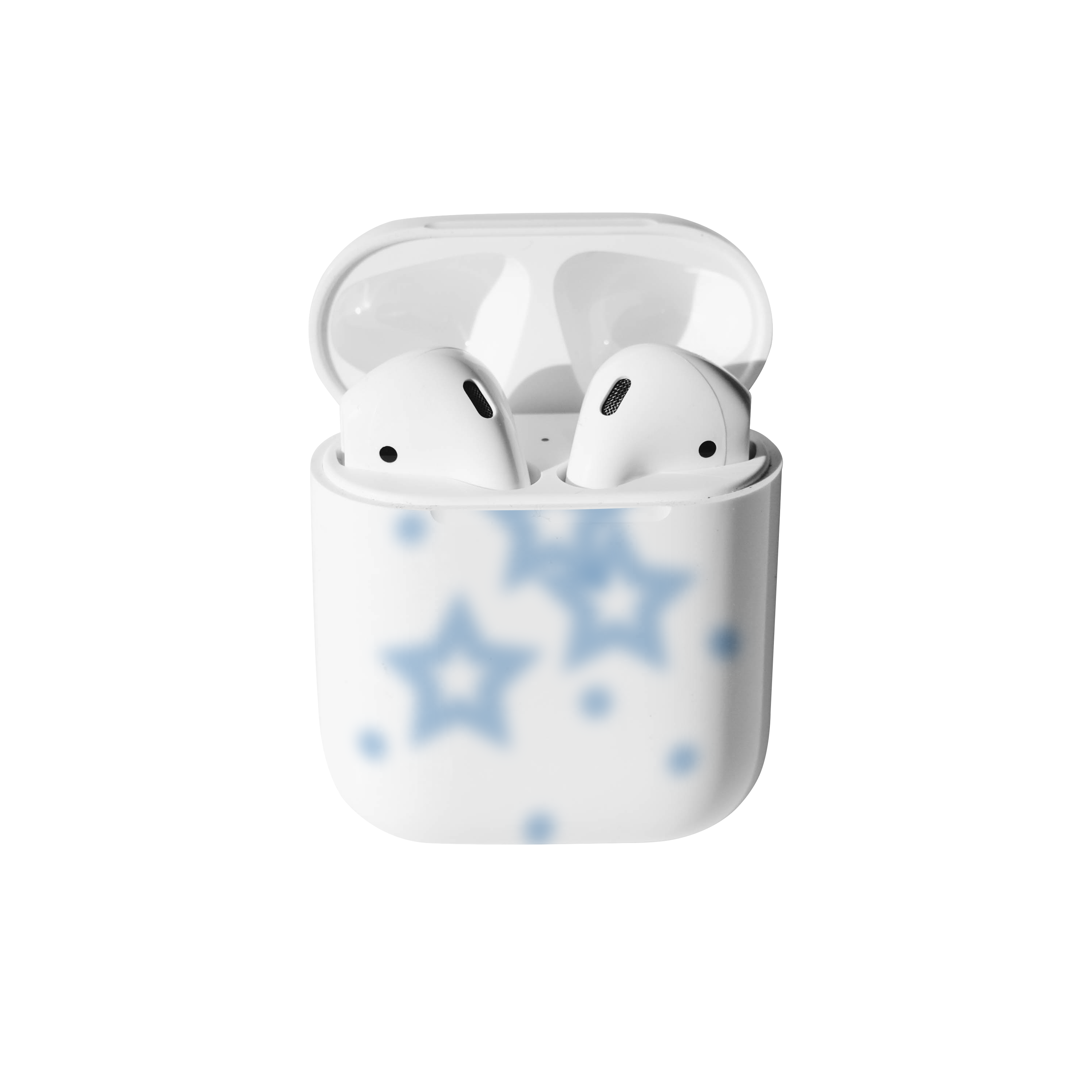 lollipop star Airpods case-blue