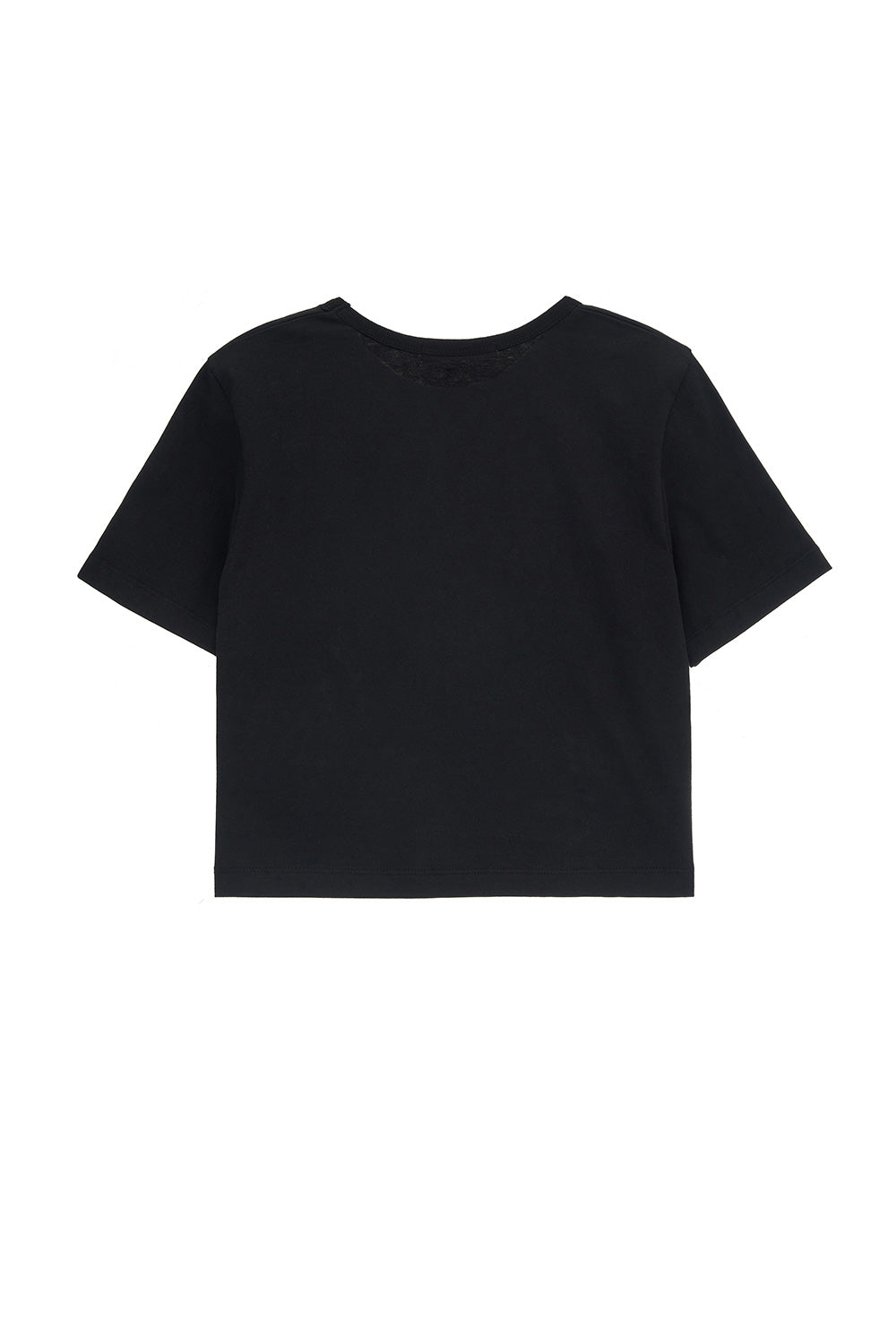 HOTFIX HALF SLEEVE TOP (BLACK)