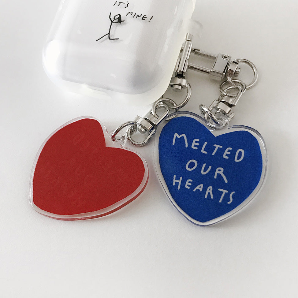 Melted Our Hearts Keyring (2C)