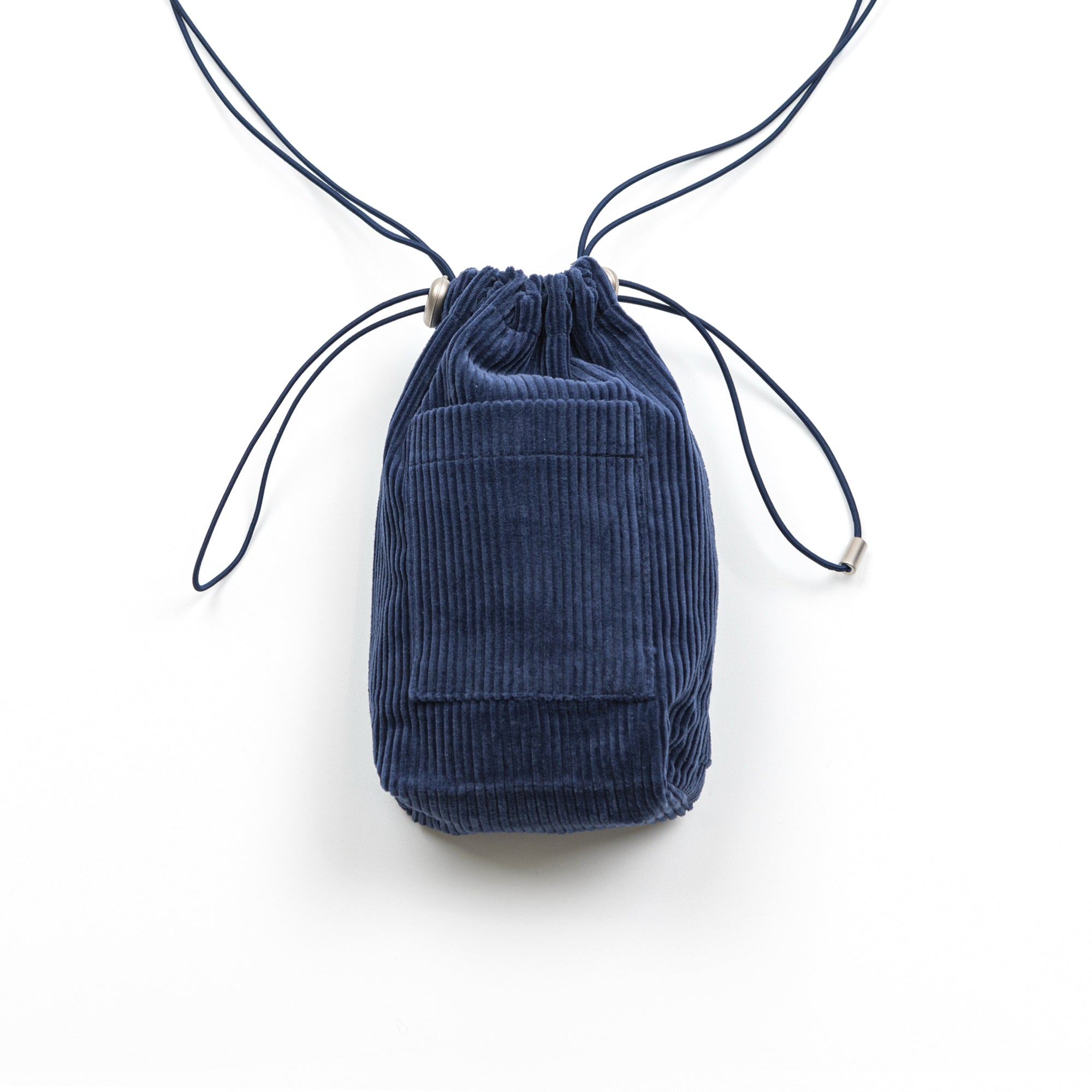 CORDUROY MINI CROSS BAG(BLUE NAVY)