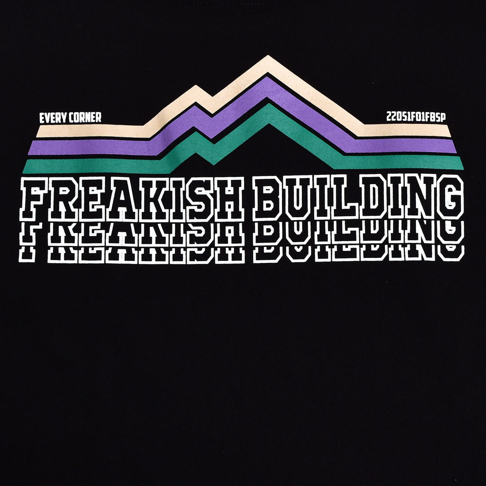 FREAKISH PEAK SHORT SLEEVE T-SHIRTS (BLACK)