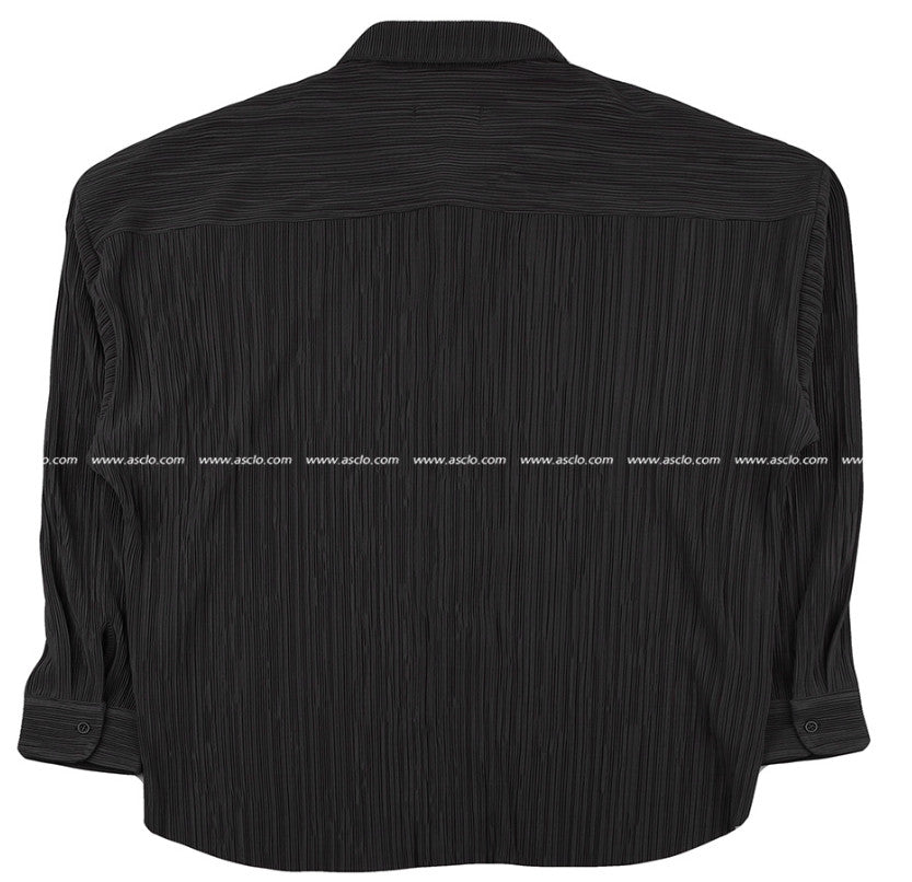 #N-Ritz Loosefit Pleats Shirt (3color)