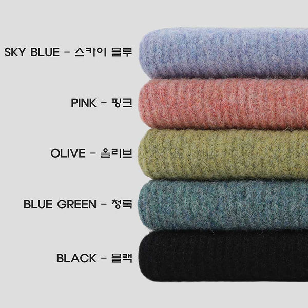 ASCLO Gentle Poly Alpaca Knit (5color)