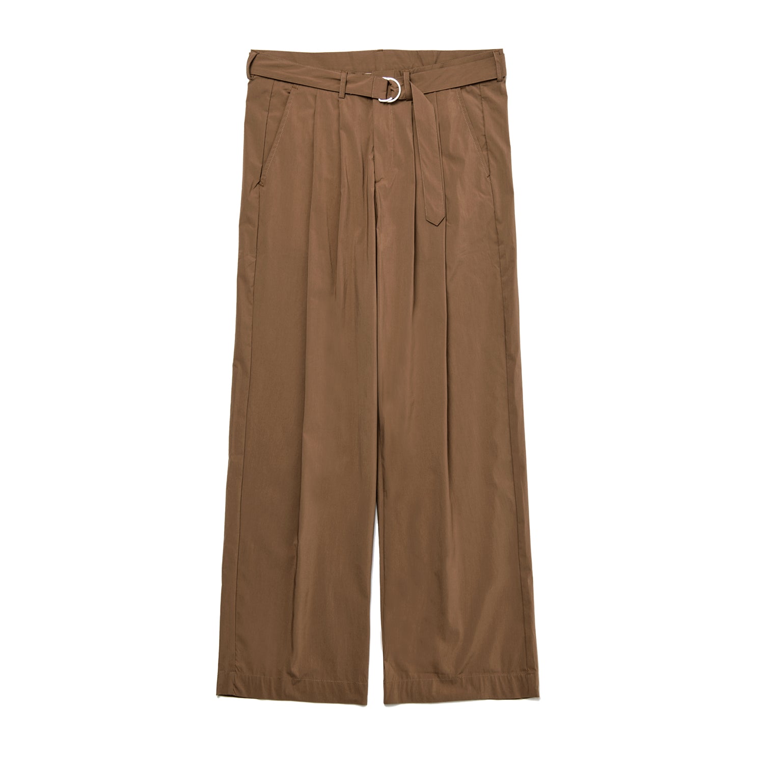 MATIX RELAXED BELTED PANTS_BRICK BROWN