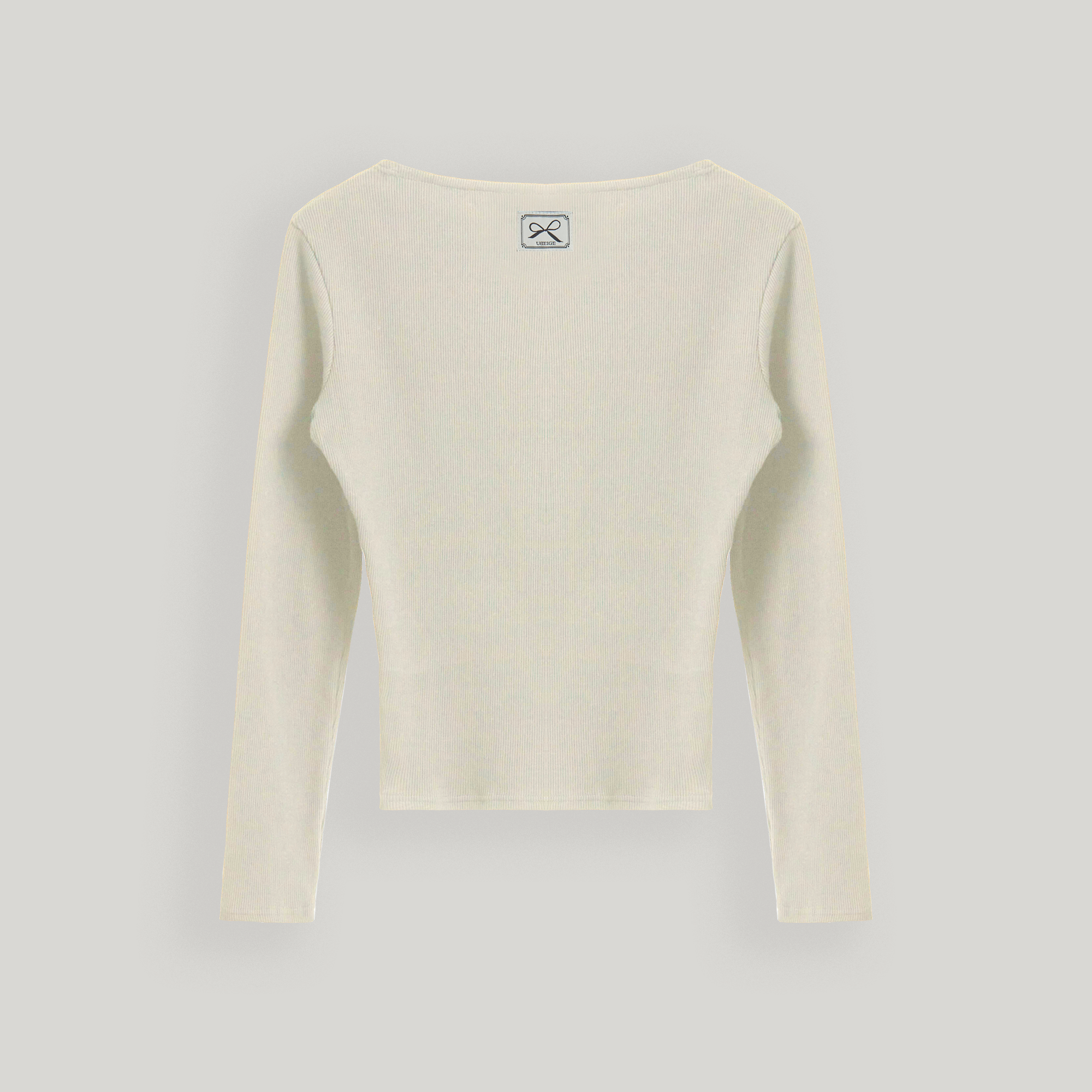 Cream Boatneck Top