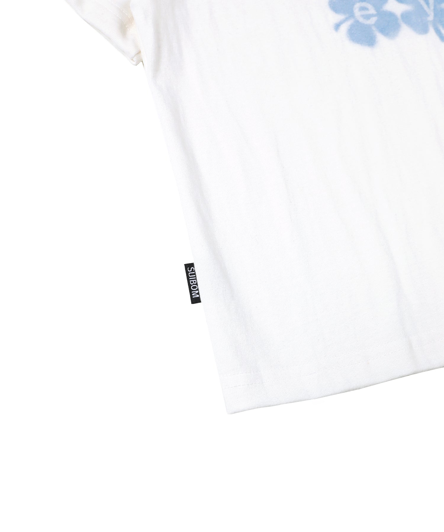 Catching Eye Crop T-Shirt in Off White