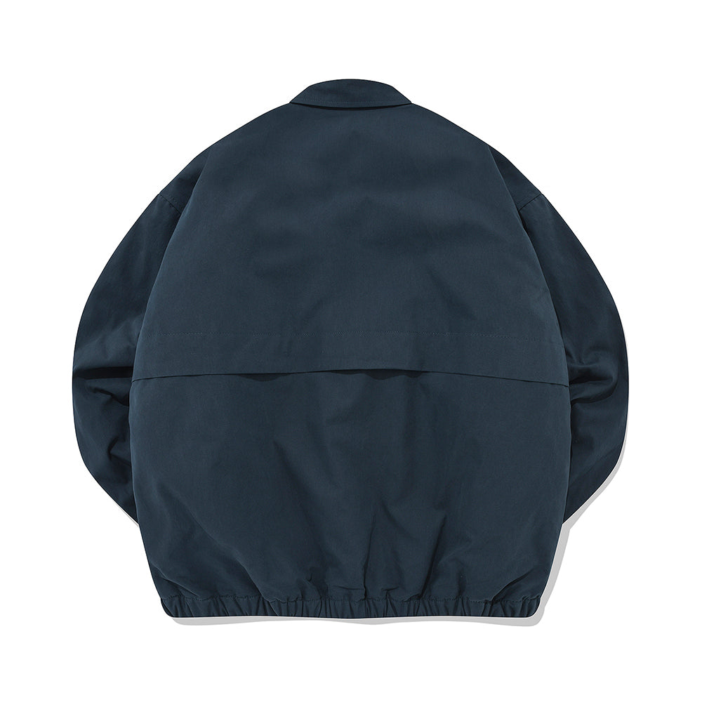 SP COTTON QUILTING BLOUSON-NAVY