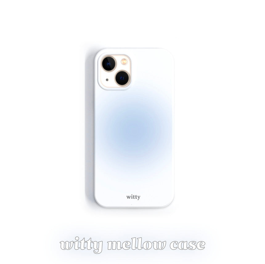 witty mellow phone case (blue)