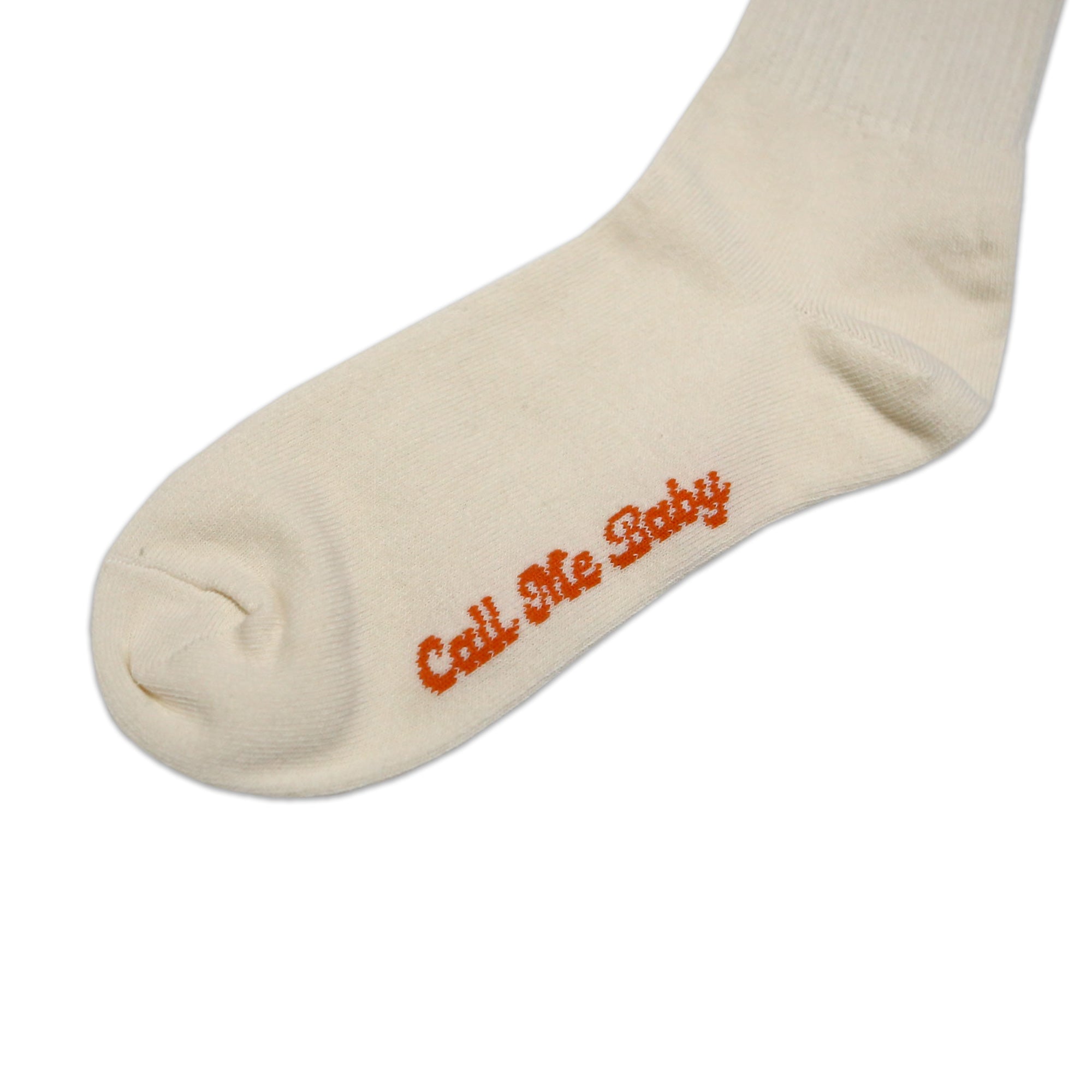 Baby Logo Socks (Ecru