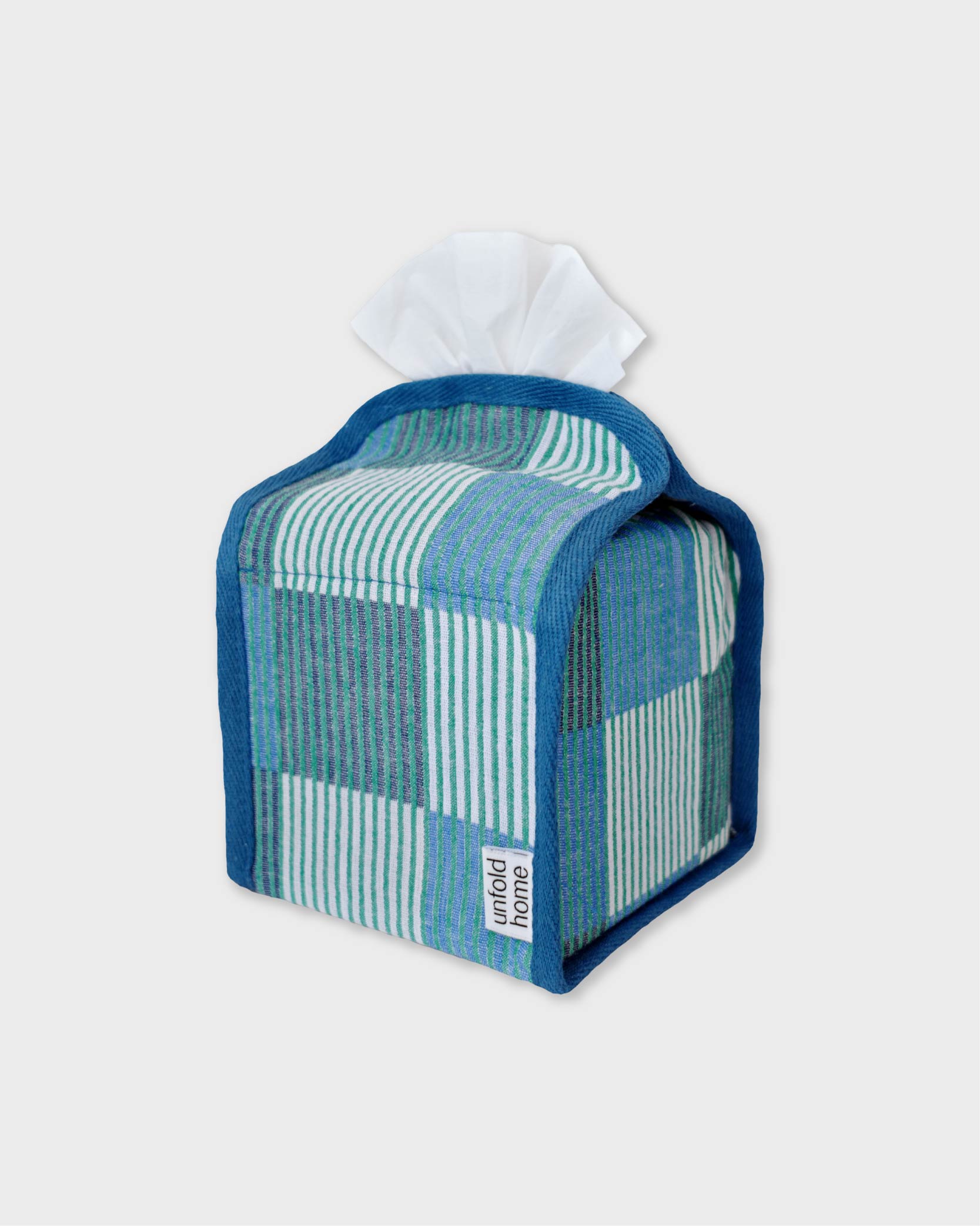 [unfold home] Patchwork tissue cover - Small (5colors)